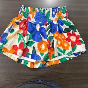 TCEC Multicolor Floral Women's Skorts